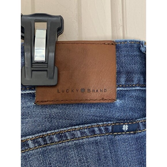 Lucky Brand Jeans Men's Tag 36x30 221 Original Straight Fit Measure 38x31 - Picture 6 of 8